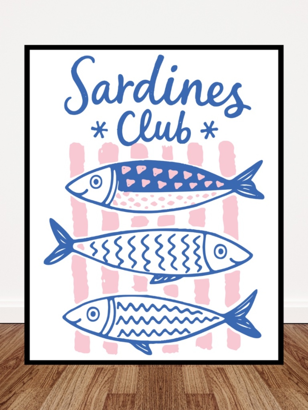 Sardines Art Print 8x10"